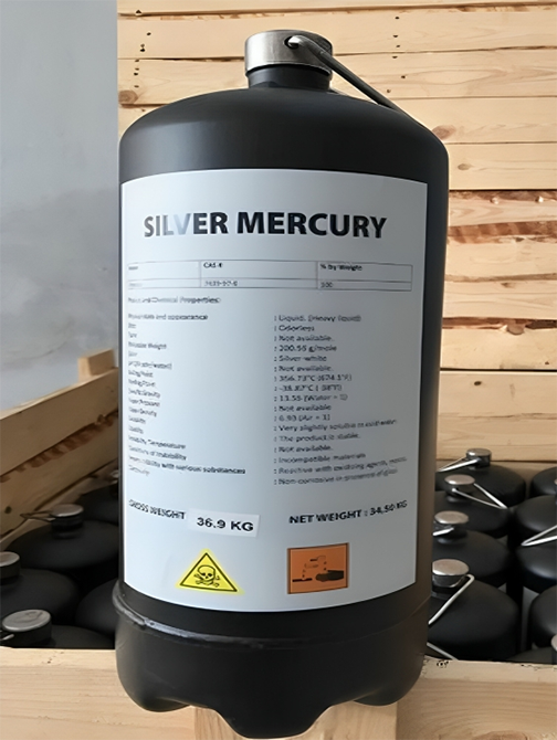 Silver Liquid Mercury